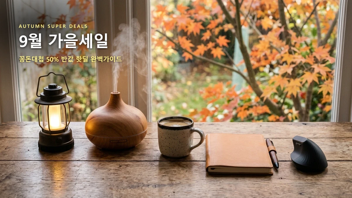 [알리 9월할인] 2026 알리익스프레스 가을맞이 특가 & 꽁돈대첩 직구 핫딜 총정리