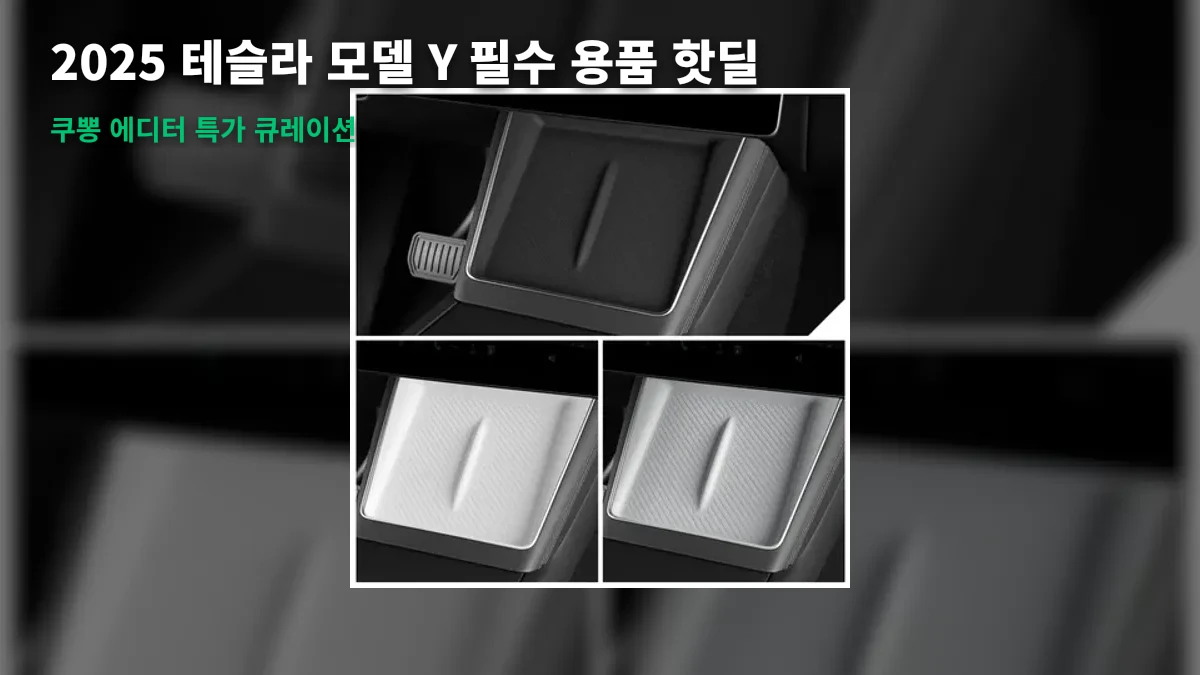 🚨 테슬라 모델 Y 주니퍼 출고 완료? 무지성 구매 1순위 근본 튜닝·용품 핫딜