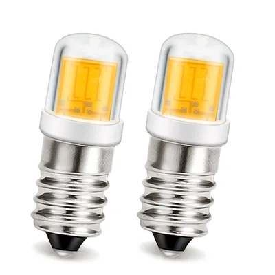 RUIANDSION 2개 E14 오븐 LED 전구 AC 200V-240V 220V 6000K 화이트 3000K 600Lm 전자레인지 로스터 조명 내열 유리