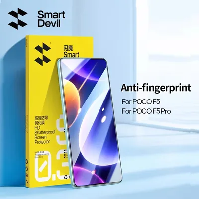 SmartDevil 2pcs 화면 보호기 Xiaomi POCO F8 Ultra F7 X7 Pro F6 F5 Pro 강화 유리 POCO M4 Pro 5G HD 안티 블루 레이