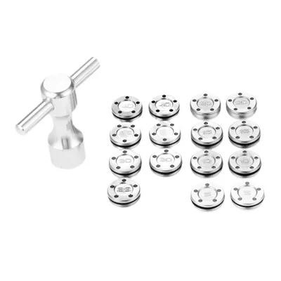 2Pcs 실버 금속 골프 클럽 헤드 중량 스카티 카메론 5g 10g 15g 20g 25g 30g 35g 40g 1Pc 골프 렌치 도구 세트
