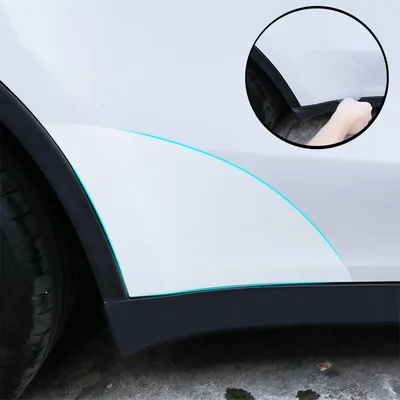 Tesla Model3/Y 2017-2025 용 전면 도어 후면 도어 보호 필름 보이지 않는 자동차 의류 모델 Y 주니퍼 용 TPU 필름 장식