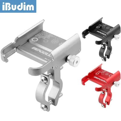 IBudim 자전거 휴대폰 홀더, 360 회전 자전거 휴대폰 홀더, 오토바이 핸들 바, 휴대폰 스탠드, 4.7-7.0 인치 장치