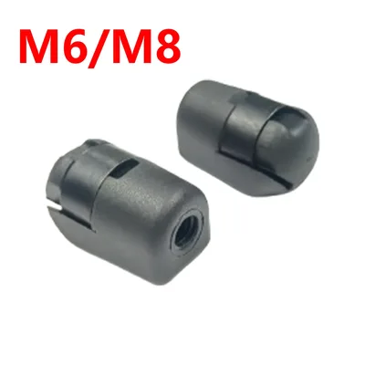 2Pcs 자동차 가스 스프링 리프트는 댐퍼 교체를 지원합니다. 고정 엔드 피팅 커넥터 M6/M8 암나사 액세서리