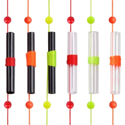 150PCS Bobber Stops 슬립 Bobber Stop Bobber Stoppers 낚시 구슬이있는 낚시 라인 바닷물/민물 낚시 태클