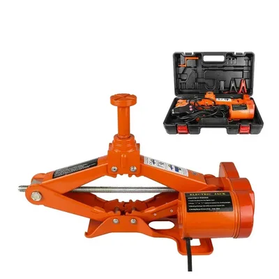 1 세트 휴대용 DC 12V 자동차 잭 3Ton 전기 잭 자동 리프트 가위 자동 세단 SUV 잭 리프팅 기계 자동차 수리 도구