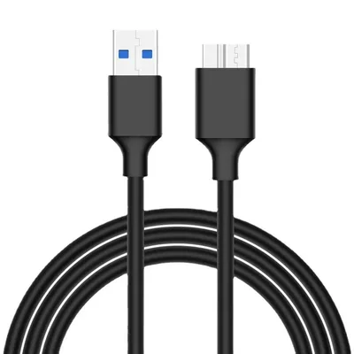 USB 3.0 유형 A - USB3.0 마이크로 B 수 어댑터 케이블 외장형 하드 드라이브 디스크용 데이터 동기화 케이블 코드 HDD 초고속 케이블