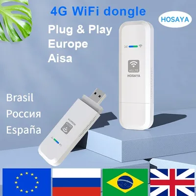 휴대용 와이파이 라우터 나노 SIM 카드, LTE USB 4G 모뎀 포켓 핫스팟, 10 와이파이 사용자 동글, LDW931