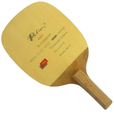 PALIO 8603 탄소 티타늄 탁구 블레이드 라켓 JS 일본어 Penhold 빠른 공격 원래 PALIO 탁구 박쥐 패들