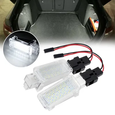 스코다 Kodiaq 옥타비아 Mk2 MK3 2 3 Fabia MK1 용 트렁크 부트 라이트, 자동차 인테리어 보관 수하물 램프, LED 자동차 액세서리, 12V