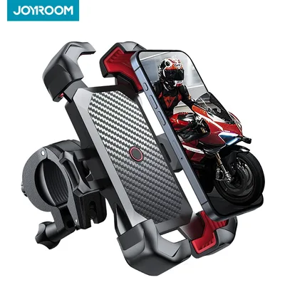 Joyroom 자전거 휴대폰 홀더 360 °   4.7-7 인치 휴대 전화 스탠드 충격 방지 브래킷 GPS 클립에 대한 범용 자전거 전화 홀더보기