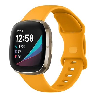 Fitbit Versa 3 Versa 4 용 실리콘 스트랩 Fitbit Sense/Sense 2 Correa 팔찌 Smartwatch 액세서리 용 시계 밴드 손목 밴드