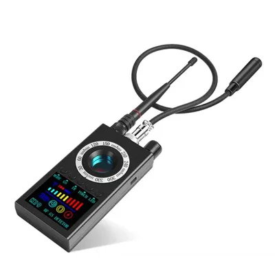 K19 무선 RF 신호 탐지기 Anti Wiretapping 미니 GPS 카메라 파인더 추적기 호텔 Anti Candid 카메라 버그 스캐너 보안