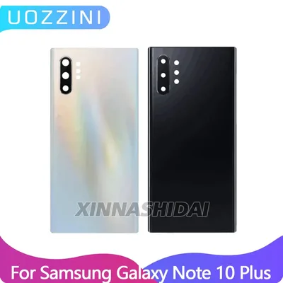 삼성 Galaxy Note 10 Plus N975 N9750 배터리 뒷면 커버 후면 도어 유리 패널 하우징 케이스 용 커버