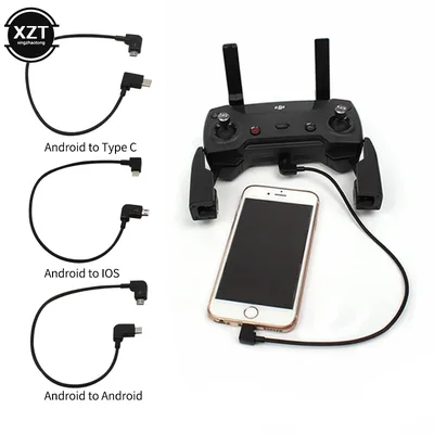 DJI Xiao SPARK Royal MAVIC PRO 에어 드론 원격 제어 데이터 케이블 태블릿 전화 어댑터용 마이크로 포트 케이블