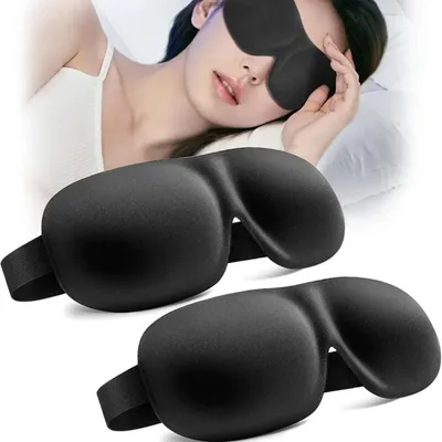 쉐이딩 내추럴 슬리핑 아이마스크 3D 통기성 아이 커버 컨투어드 수면 안대 메모리폼 나이트 마스크 수면용 블라인드폴드