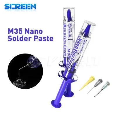 MECHANIC M35 나노 플럭스 페이스트 전자 PCB IC 휴대 전화 칩 CPU LED BGA 수리 Tracky 고성능 용접 도구