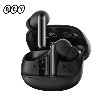 QCY Melobuds N50 ANC Bluetooth 5.4 무선 이어폰 액티브 노이즈 캔슬링 6개 마이크 클리어 콜 이어버드 멀티포인트 연결