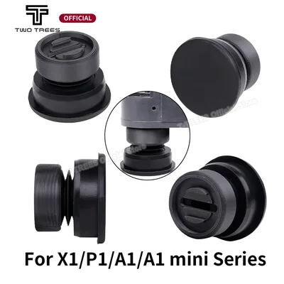 Bambu Lab X1/P1/A1/A1 미니 3D 프린터 용 업그레이드 된 고무 발 패드 방진 방지 진동 피트 패드 미끄럼 방지 충격 방지