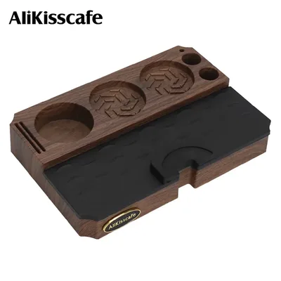 커피 탬핑 스테이션 스탠드 Portafilter 홀더 51MM 54MM 58MM ABS Delonghi Breville Lelit 에스프레소 액세서리 Barista Tool
