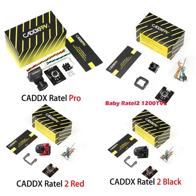 CADDXFPV Ratel Pro 아날로그/Baby Ratel 2 Nano/Ratel 2 FPV 카메라 이미지 16:9 및 4:3(변경 가능) RC FPV 드론용 카메라