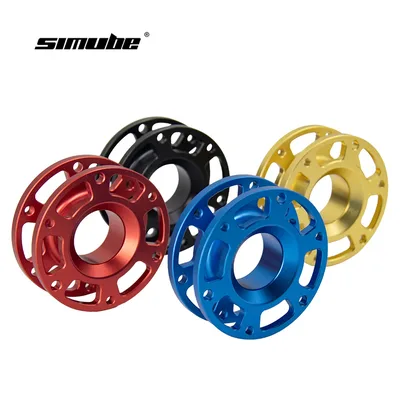 70mm 볼트 패턴의 Simube 스티어링 휠 스페이서, CNC 가공 및 양극 처리 기능 포함
