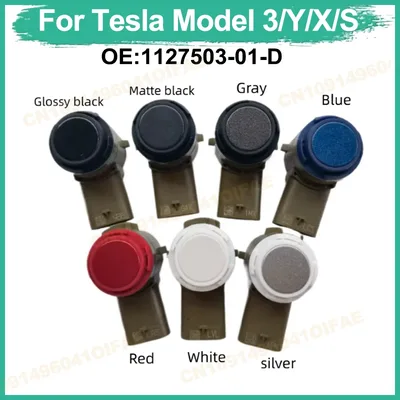 주차 사이드 센서 전면 및 후면 범퍼 1127503-01-D Tesla Model 3/Y/S/X 자동차 센서 자동차 센서 자동차 부품