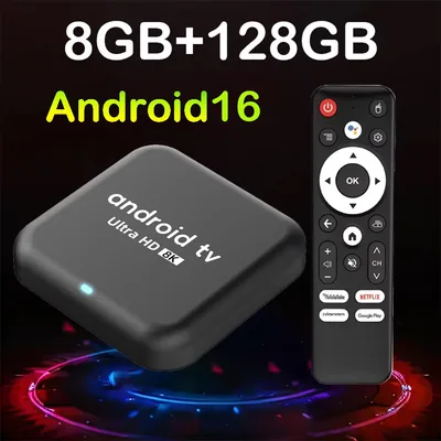 Q18 스마트 TV 박스 RK3518 쿼드 코어 Cortex A53 8K 비디오 지원 8GB128GB Wifi6 넷플릭스 구글 어시스턴트 미디어 플레이어 셋톱 박스