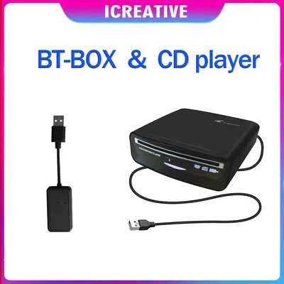 외부 차량용 CD 플레이어 MP5, LED TV, PC 및 대부분의 차량용 테슬라 모델 3 2019-2021 휴대용 CD 플레이어 USB 전원 포함