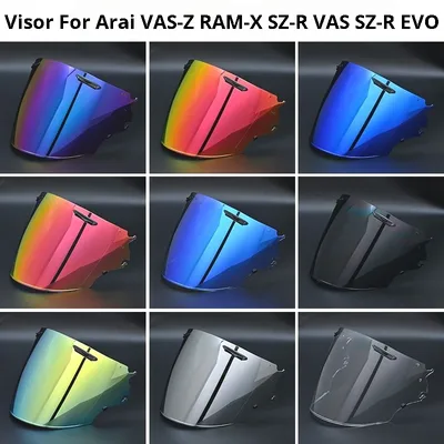아라이 VAS-Z RAM-X VZ-RAM SZ-R SZ-R VAS SZ-R EVO 오토바이 헬멧 바이저 쉴드 렌즈 윈드쉴드 카스코 모토 액세서리