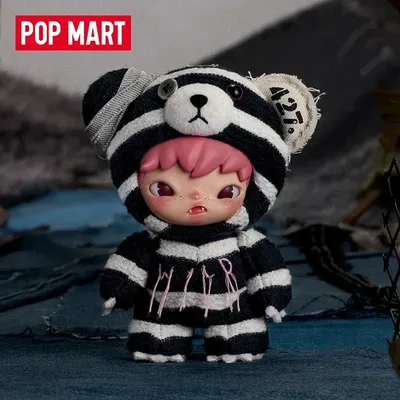 POP MART 히로노 로드 저널 시리즈 봉제 인형 펜던트 블라인드 박스 미스터리 박스 장난감 인형 애니메이션 피규어 장식품 선물