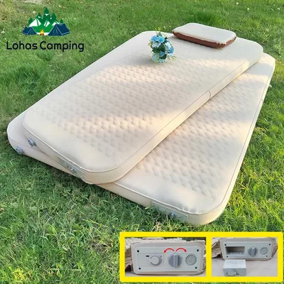 로하스캠핑 2026 자충식 매트 컴팩트 접이식 침낭 캠핑 텐트 매트 에어 매트리스 10cm 두께 수면 패드