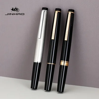 JINHAO 59 만년필 EF F 후드형 펜촉 만년필 고급스럽고 우아한 펜 필기용 PK 80 학교 사무용품 문구류