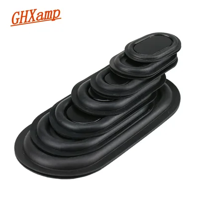 GHXAMP 2PCS 보조 저주파 서브 우퍼 Protable 스피커 용 저음 패시브 라디에이터 진동 멤브레인 고무 홈 메이드 DIY
