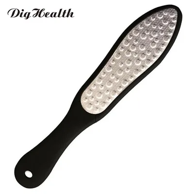 Dighealth 1PCS 블랙 발 Rasp 파일 하드 데드 스킨 캘러스 리무버 전문 페디큐어 파일 도구 그라인딩 피트 스킨 케어