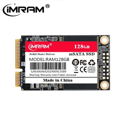 IMRAM mSATA SSD, 노트북 서버용 미니 SATA 내장 솔리드 스테이트 하드 드라이브, 32GB, 64GB, 120GB, 240GB, 128GB, 256GB, 480GB, 512GB